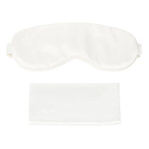 Blissy White Standard Sleep Mask